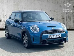 Blue Used 2023 Mini Cooper S Exclusive Hatchback | £23,642 (Fair price)