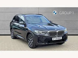 Grey Used 2024 BMW X3 M Sport SUV | £42,250 (Fair price)