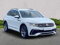 White Used 2023 VW Tiguan R-line Edition SUV | £27,988 (Fair price)