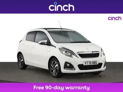 White Used 2020 Peugeot 108 Collection Hatchback | £8,499 (Fair price)