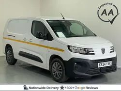 White Used 2024 Peugeot Partner S MPV | £15,450 (A bit pricey)
