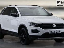 White Used 2021 VW T-Roc Black Edition SUV | £19,566 (Fair price)