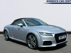 Silver Used 2018 Audi TT Roadster S-Line Cabriolet | £21,995 (Super price)