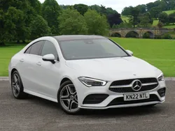 White Used 2022 Mercedes CLA250 AMG Line Premium Plus Sedan | £28,900 (A bit pricey)