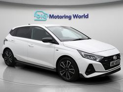 White Used 2023 Hyundai i20 N Line Hatchback | £15,400 (Fair price)