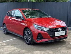 Red Used 2024 Hyundai i20 N Line Hatchback | £18,879 (Fair price)