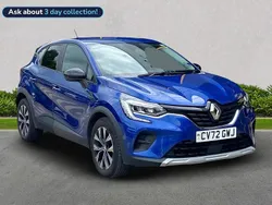 Blue Used 2022 Renault Captur Evolution SUV | £12,099 (Fair price)