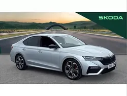 Silver Used 2024 Skoda Octavia vRS Hatchback | £30,077