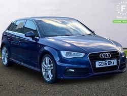 Blue Used 2016 Audi A3 S-Line Hatchback | £11,999 (Fair price)