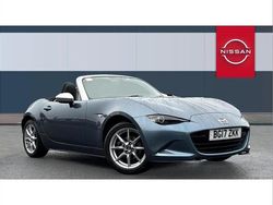 Blue Used 2017 Mazda MX5 Cabriolet | £13,177 (Fair price)