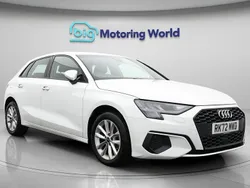 White Used 2022 Audi A3 Sportback Hatchback | £16,700 (Fair price)