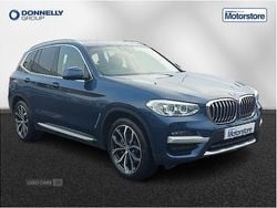 Blue Used 2021 BMW X3 xLine SUV | £27,995 (Good price)