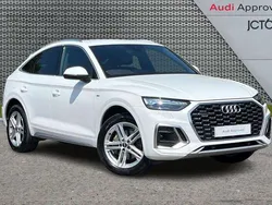 White Used 2023 Audi Q5 Sportback S-Line SUV | £32,918 (Super price)