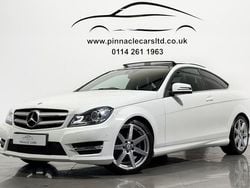 White Used 2015 Mercedes C250 Sport Edition Coupe | £9,490 (Super price)