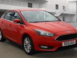 Red Used 2015 Ford Focus Zetec Hatchback | £4,475 (Good price)