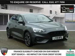 Grey Used 2019 Ford Focus ST-Line X Hatchback | £10,970 (Fair price)