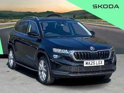 Black magic pearl effect Used 2025 Skoda Karoq SE L SUV | £26,990 (Fair price)