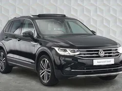 Black Used 2023 VW Tiguan Elegance SUV | £28,000 (Fair price)