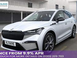Silver Used 2021 Skoda Enyaq iV SportLine SUV | £24,285 (Fair price)