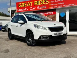White Used 2013 Peugeot 2008 Active SUV | £3,995 (Fair price)