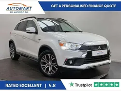 White Used 2017 Mitsubishi ASX SUV | £9,965 (Fair price)