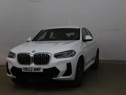 White Used 2022 BMW X4 M Sport SUV | £35,985 (Good price)