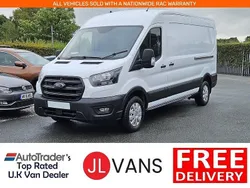 White Used 2021 Ford Transit Van | £11,925 (Good price)