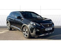 Black Used 2017 Peugeot 3008 GT-line SUV | £10,938 (Fair price)