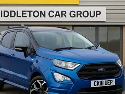 Blue Used 2018 Ford Ecosport ST-Line SUV | £7,995 (Good price)