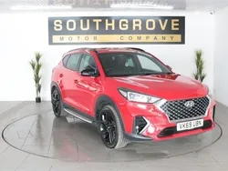 Red Used 2019 Hyundai Tucson N Line SUV | £14,689 (Fair price)