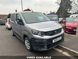 Grey Used 2019 Peugeot Partner Van | £6,995 (Expensive)