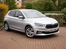 Brilliant silver metallic New 2024 Skoda Fabia SE L Hatchback | £19,495 (Fair price)