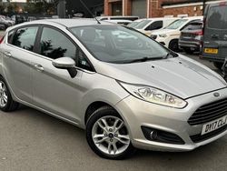 Silver Used 2017 Ford Fiesta Zetec Hatchback | £5,995 (Fair price)