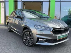 Graphite grey metallic body / black magic pearl effect roof Used 2024 Skoda Fabia Colour Edition Hatchback | £15,980 (Fair price)