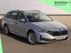 Brilliant silver metallic Used 2024 Skoda Octavia SE Technology Estate | £22,895 (Fair price)