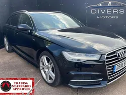 Black Used 2016 Audi A6 S-Line Estate | £12,695 (Fair price)