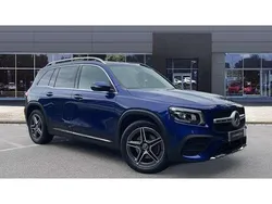 Blue Used 2022 Mercedes GLB200 AMG Line Premium SUV | £28,508 (Fair price)
