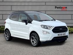 White Used 2018 Ford Ecosport ST-Line SUV | £9,295 (Fair price)