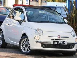 White Used 2011 Fiat 500C Lounge Cabriolet | £4,991 (Super price)