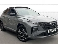 Grey Used 2023 Hyundai Tucson N Line SUV | £25,519 (Fair price)