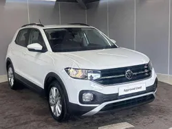 White Used 2021 VW T-Cross SE SUV | £14,295 (Fair price)