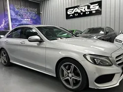 Silver Used 2016 Mercedes C250 AMG line Sedan | £13,500 (Fair price)