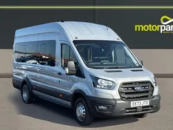 Silver metallic Used 2023 Ford Transit Trend MPV | £28,000 (Expensive)