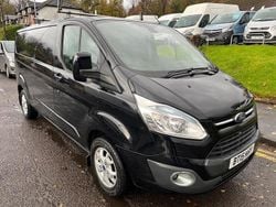 Black Used 2015 Ford Transit Custom Limited Van | £6,995 (Good price)