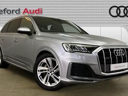 Silver Used 2021 Audi Q7 S-Line SUV | £35,772 (Good price)