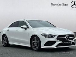 White Used 2021 Mercedes CLA220 AMG Line Premium Sedan | £22,995 (Fair price)