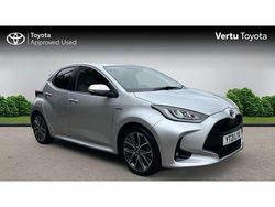Silver Used 2021 Toyota Yaris Hybrid Hatchback | £17,827 (A bit pricey)