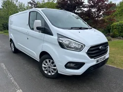 White Used 2022 Ford Transit Custom Limited Van | £15,490 (Fair price)