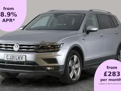 Silver Used 2021 VW Tiguan Allspace SEL SUV | £19,926 (Good price)