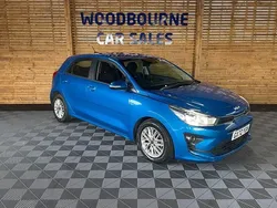Blue Used 2022 Kia Rio 2 Hatchback | £13,995 (Fair price)